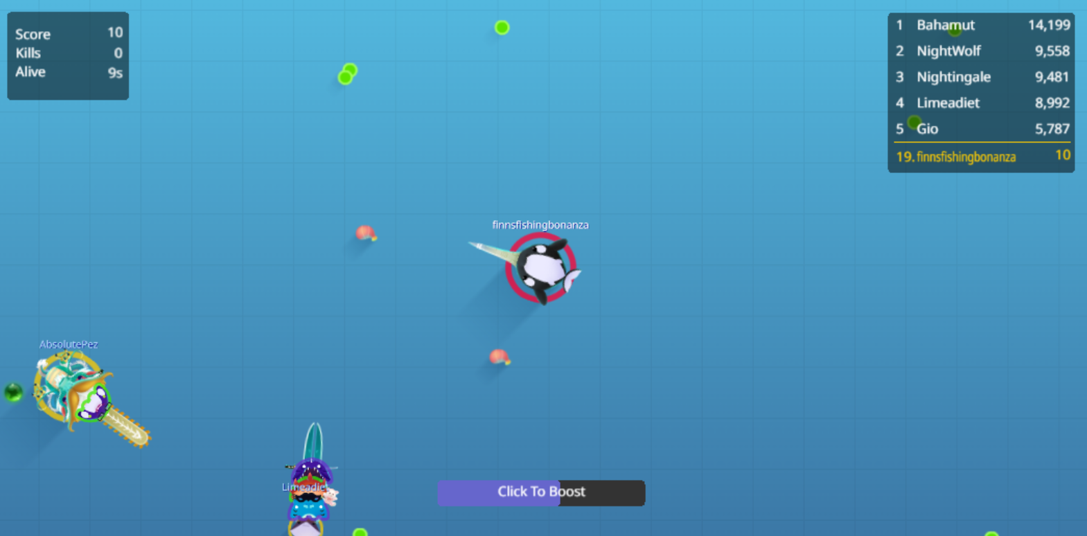 Stabfish.io Game Screenshot